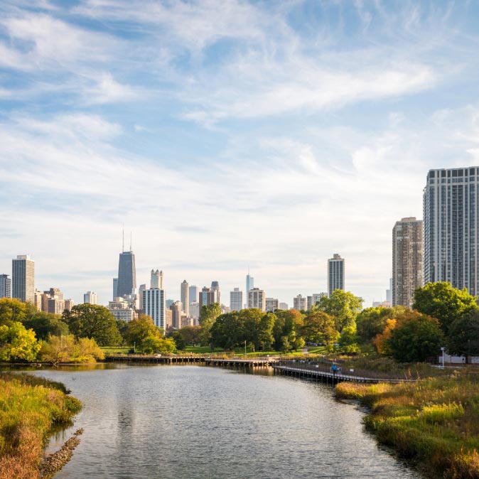 Bartlett, IL where Smiles Dental Center is located